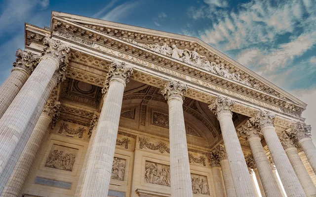 pantheon paris, monument, grav, mindesmærke, hall of fame, historisk, bygning, hal, kunst, kolonner, arkitektur, perspektiv, paris, frankrig. Stress på jobbet: Hvad kan arbejdsgiveren gøre?